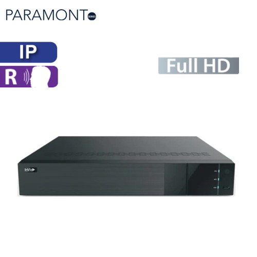 NVR de 32 canales, 16 puertos POE, 192Mbps, 2 tarjetas NIC, 4 bahías para disco duro (soporta discos hasta 18TB cada uno) (PN3A-16X16F)